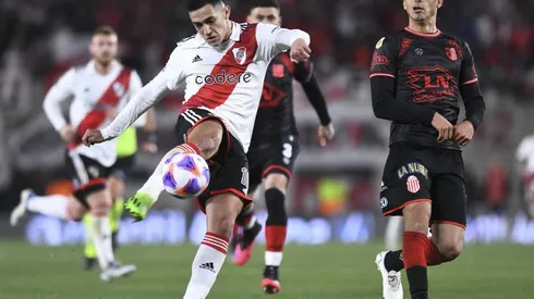 Pablo Solari es la gran duda de River Plate para el clásico con Boca Juniors