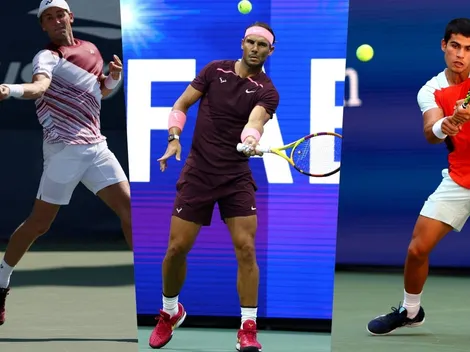 Nadal, Alcaraz y Ruud van por el número uno del mundo