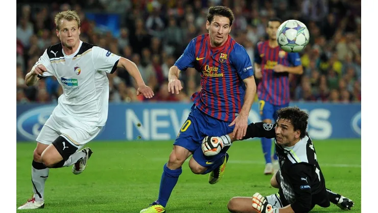 El último cruce fue en 2011 con cuatro goles de Messi en la victoria 4 a 0 del Barcelona