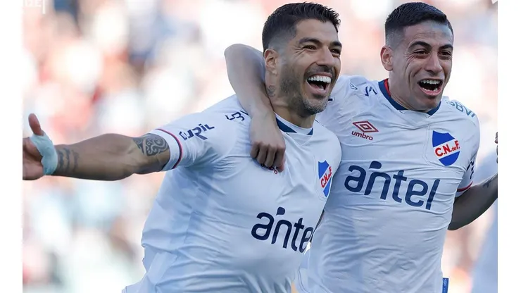 Luis Suárez anotó un tremendo golazo en la victoria de Nacional