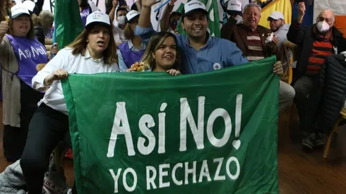 Plebiscito 2022 | Comando del Rechazo celebra resultados preliminares del Servel