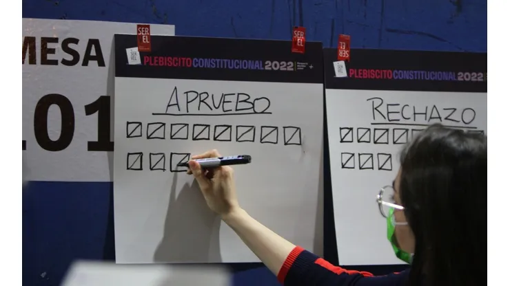 Conteo de votos de Plebiscito Constitucional.