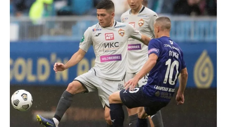 Méndez junto al CSKA Moscú marchan segundos en la Premier League de Rusia.