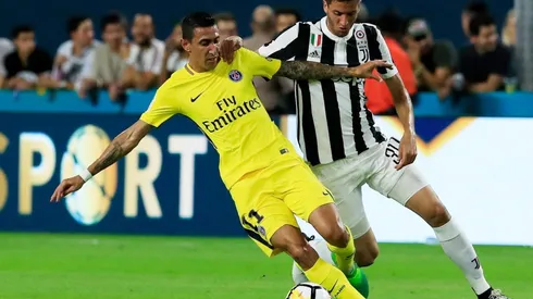 El último cruce fue en julio de 2017 con Di Maria, ahora en Juventus, titular en el PSG