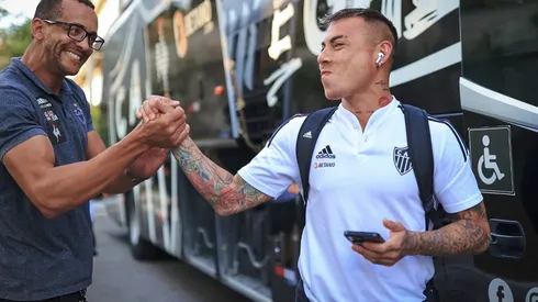 Eduardo Vargas fue la gran novedad de Atlético Mineiro en su victoria a domicilio sobre Atlético Goianiense