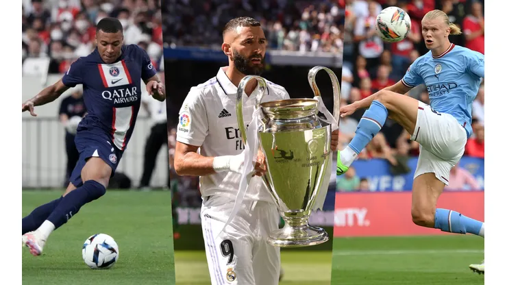 Real Madrid sale a defender la corona. Tanto Haaland con el City como Mbappé con PSG se la quieren arrebatar.