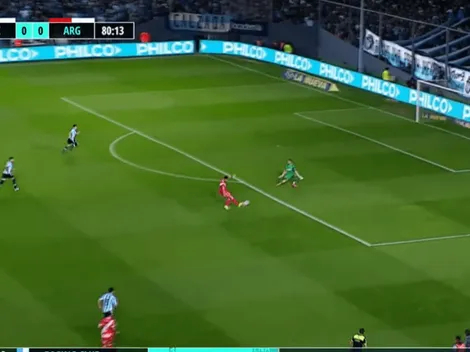 Arias se luce con una salvada fundamental en el triunfo de Racing