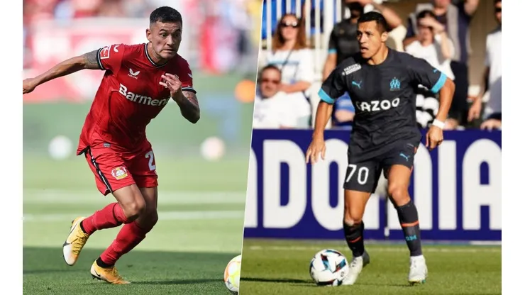 Charles Aránguiz y Alexis Sánchez quieren celebrar en la Champions League