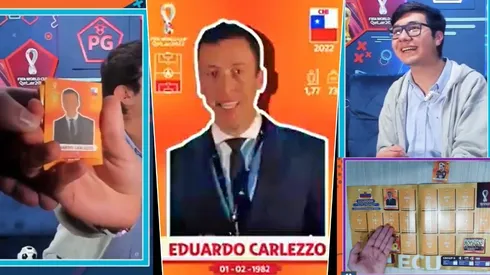 Eduardo Carlezzo persigue a Byron Castillo hasta el álbum, aseguran los divertidos youtubers de Palabra de Gol