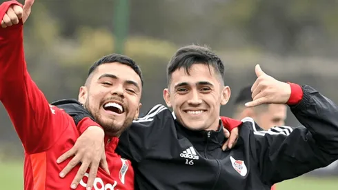 El "Turrón" y el "Pibe cantina" titulares en River Plate