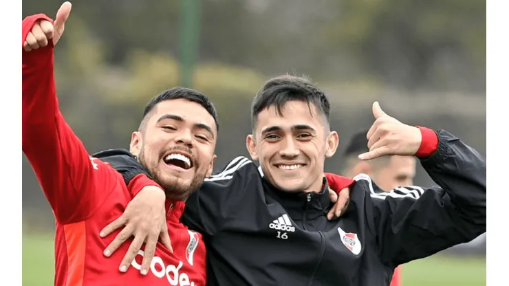 El "Turrón" y el "Pibe cantina" titulares en River Plate