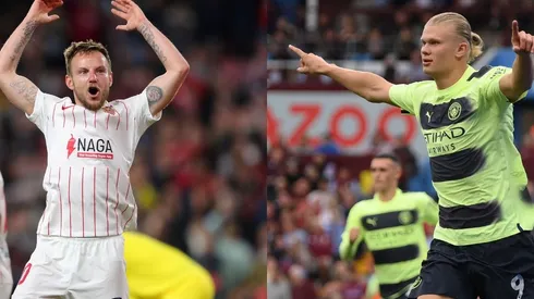 Erling Haaland e Iván Rakitic son figuras en sus respectivos equipos
