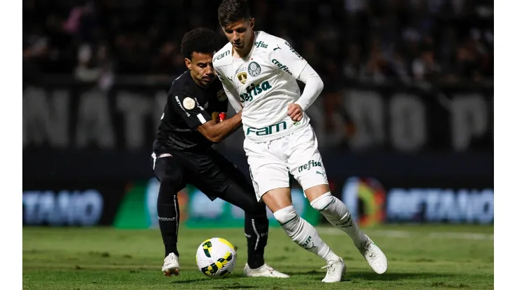 Benjamín Kuscevic jugó los 90' en un empate que rescató el Palmeiras ante el Red Bull Bragantino.