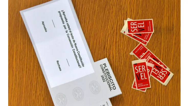 Este domingo se vota por una Nueva Constitución o si se rechaza.