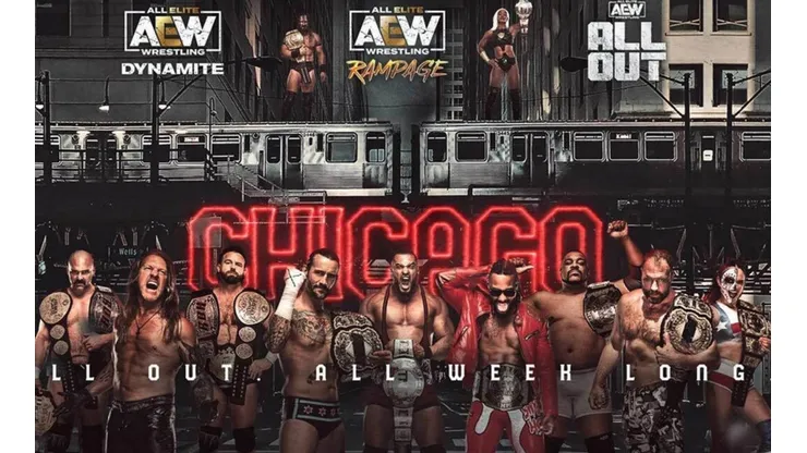 Grandes superestrellas serán parte de la cartelera de All Out 2022.