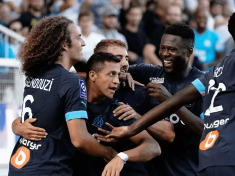 Marsella se nacionaliza chileno con gol de Alexis: "¡Ganamos wn!"