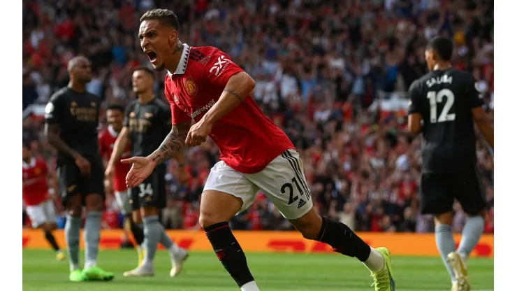 Antony se estrenó a lo grande en el Manchester United