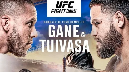 El francés Ciryl Gane enfrentará en el evento central de la jornada a Tai Tuivasa.