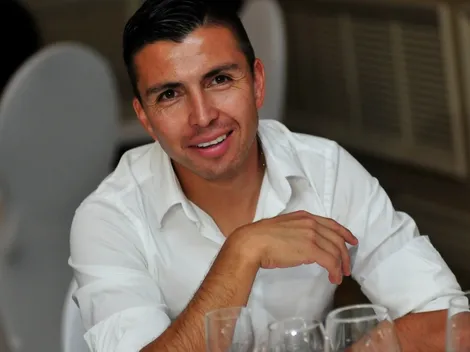 Gonzalo Fierro se pone babero y derrocha orgullo al ver jugar a su hijo