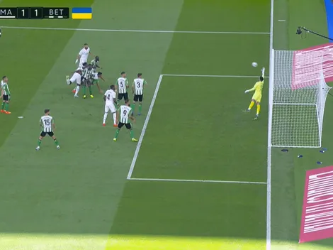 Bravo en la banca: bestial atajada de Rui Silva contra Real Madrid