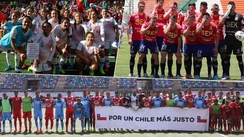 Según los sindicatos, la tendencia política de los y las futbolistas se viene manifestando desde antes del Estallido Social de 2019