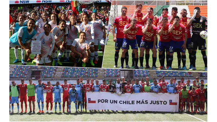 Según los sindicatos, la tendencia política de los y las futbolistas se viene manifestando desde antes del Estallido Social de 2019