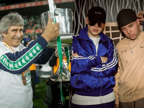 Bizarrap inspira a hinchas del Betis para pedirle el bi a Pellegrini