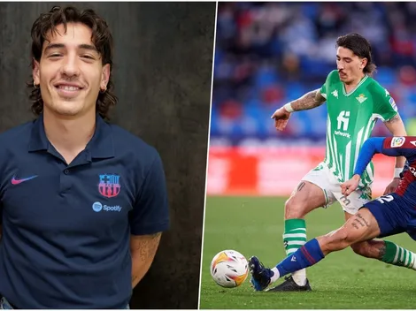 Bellerín llega a Barcelona soñando con el reencuentro con Pelle