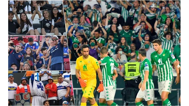 Los abonados del Betis le ganan por goleada a los abonados de Colo Colo, la U y la UC juntos.