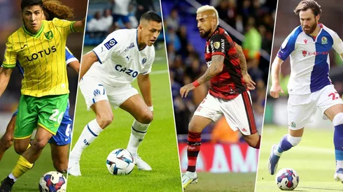 Los futbolistas chilenos tuvieron un verano europeo con movimientos.