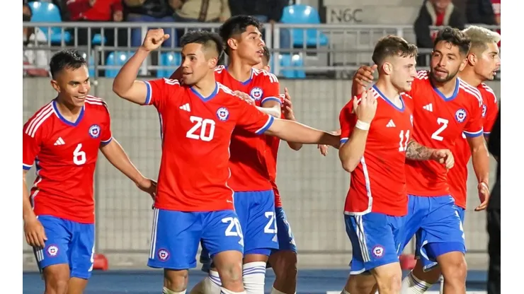 Aravena y Barticciotto se juntaron en el triunfo de la Roja Sub 23