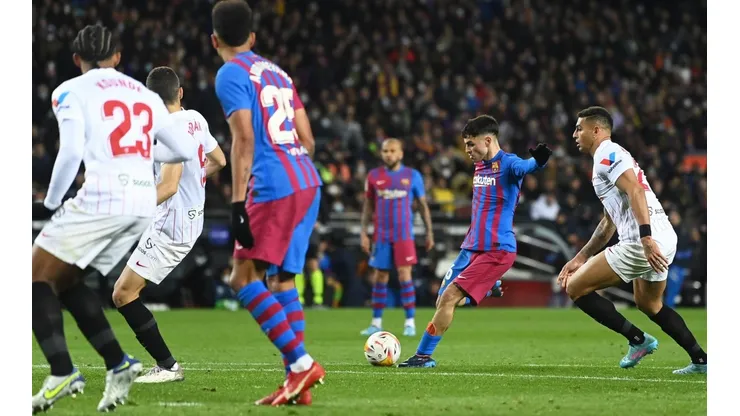 Pedri anotó el único gol de la victoria Culé en su último cruce en abril