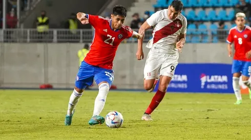 Darío Osorio en la Roja sub 23 contra Perú: Berizzo feliz con el triunfo ante Perú.