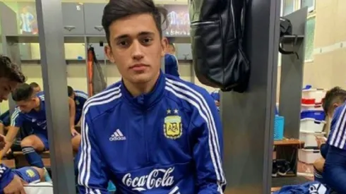 Pablo Solari estuvo en la selección argentina a nivel de categorías juveniles