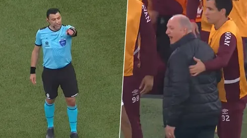 El encontrón de Luiz Felipe Scolari con Roberto Tobar fue bastante subido de tono.