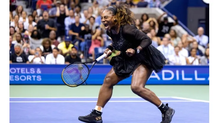 Serena Williams tras ganar su partido