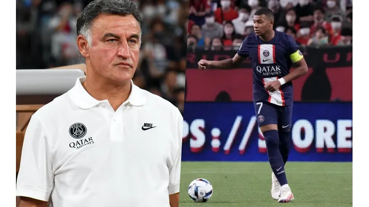 Galtier explicó que Mbappé no ha mostrado signos de nerviosismo por la controversia de Pogba y su hermano.