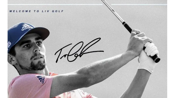 El deportista nacional fue oficializado en la nueva competencia de LIV Golf.