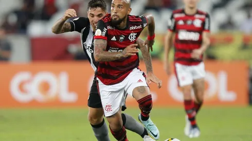 Arturo Vidal marcó su segundo gol con la camiseta de Flamengo.