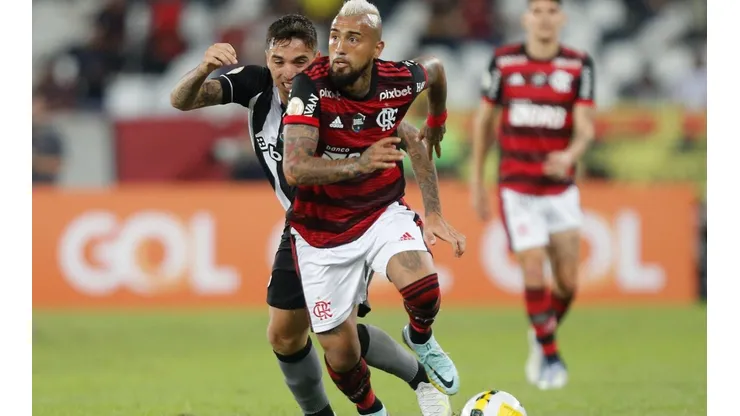 Arturo Vidal marcó su segundo gol con la camiseta de Flamengo.