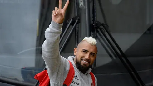 Arturo Vidal está en Buenos Aires con el Flamengo por Copa Libertadores.