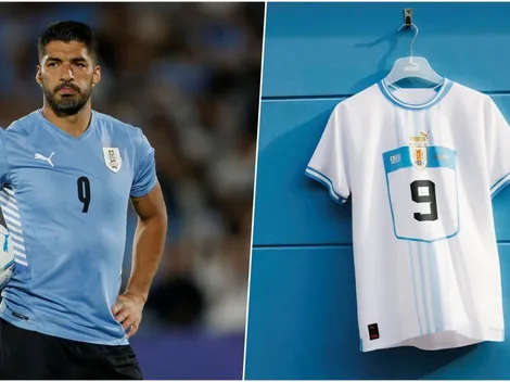 Llueven críticas a la peculiar camiseta alternativa de Uruguay