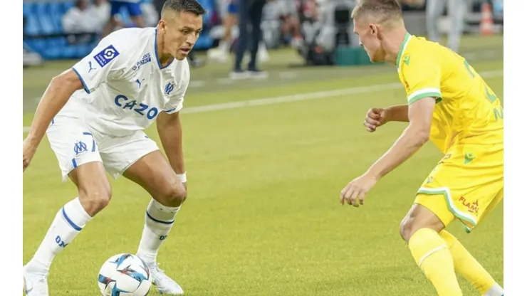 Alexis la rompió y se ganó un puesto entre los mejores futbolistas de la fecha recién pasada en el fútbol francés.