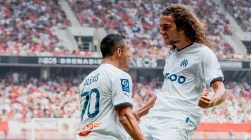 Olympique de Marsella fue guiado por un gran Alexis Sánchez.