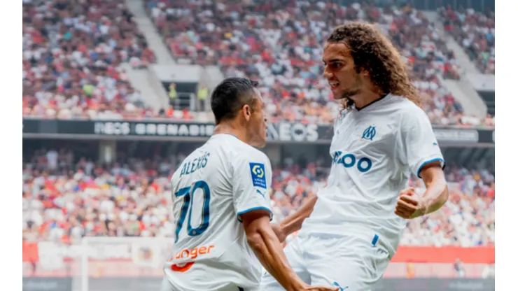 Olympique de Marsella fue guiado por un gran Alexis Sánchez.