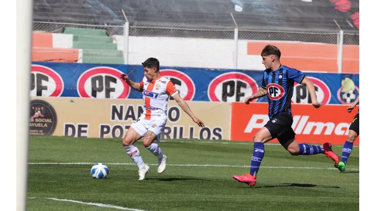 Gastón Lezcano anotó la apertura de la cuenta en la victoria por 2-0 de Cobresal vs. Huachipato.