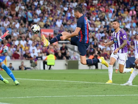 Barcelona se pone modo espectáculo con doblete de Lewy