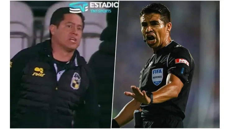 José Cabero dirigió el duelo de Coquimbo, donde es PF Francisco Caamaño.