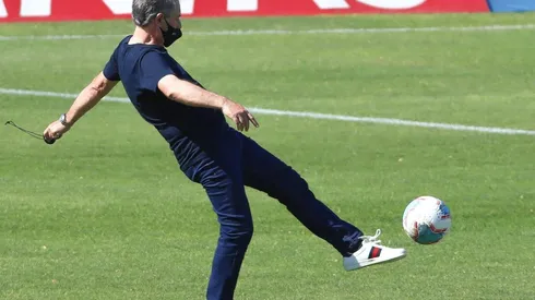 El DT cruzado quedó feliz con el estado del terreno de juego en el Nacional.