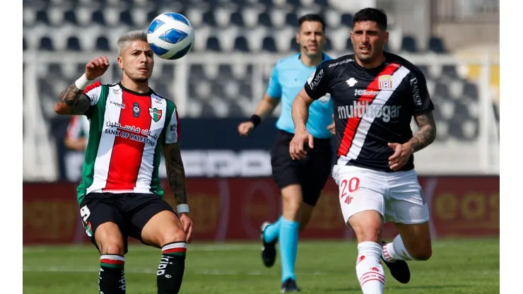 Palestino derrotó a Curicó Unido en un partido lleno de polémica